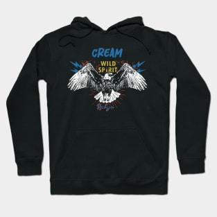 cream wild spirit Hoodie